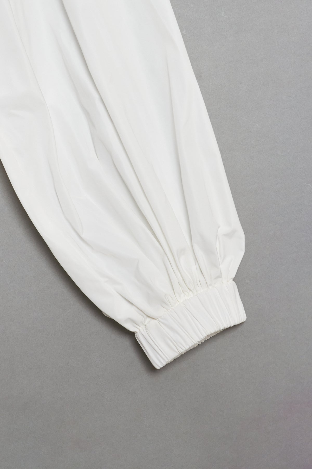 キーネックリボン付チュニックブラウス