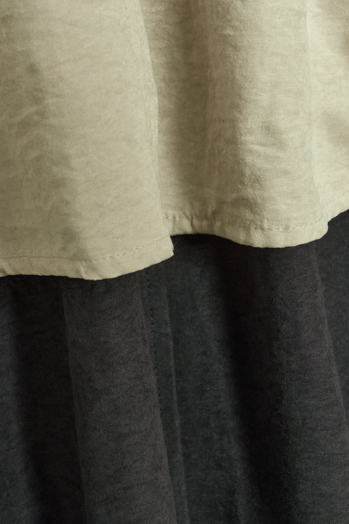 ドロップショルダーデザインシャツ