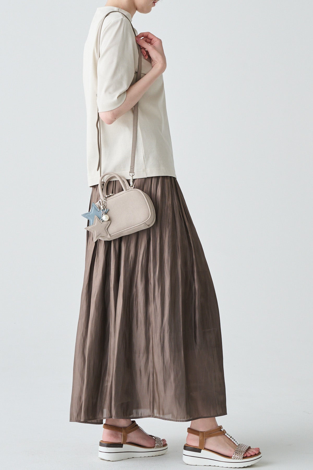 a-jolie チャーム付ミニバッグ(ショルダー付)