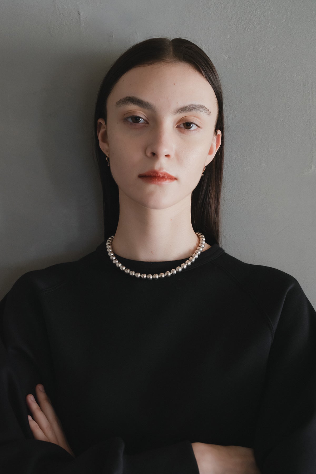 DIA付フープピアス