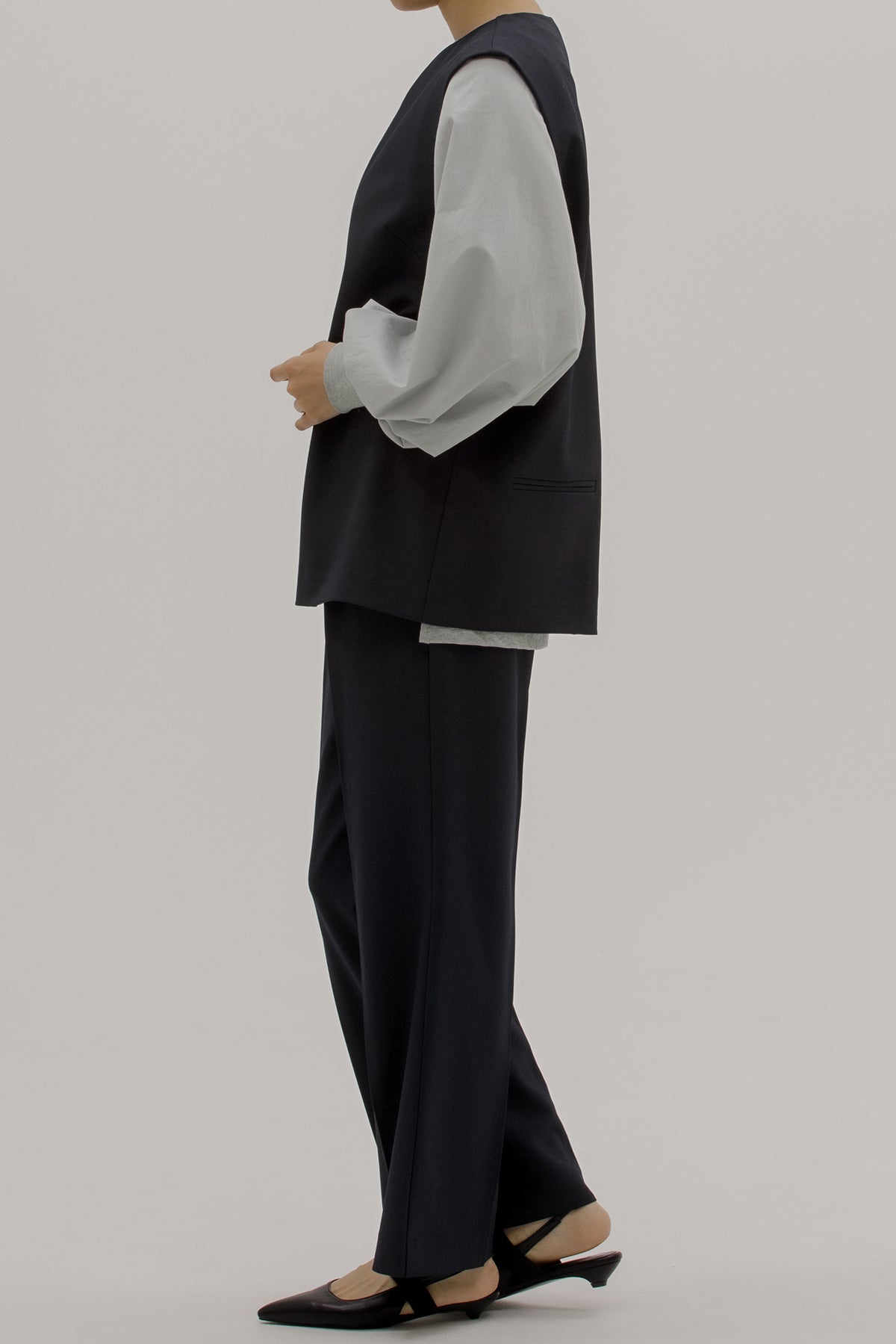 ソフトワイドパンツ
