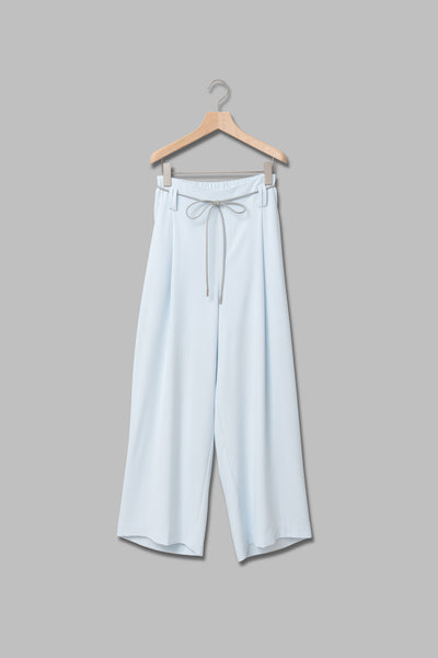 ロープベルトハイウエストワイドパンツ