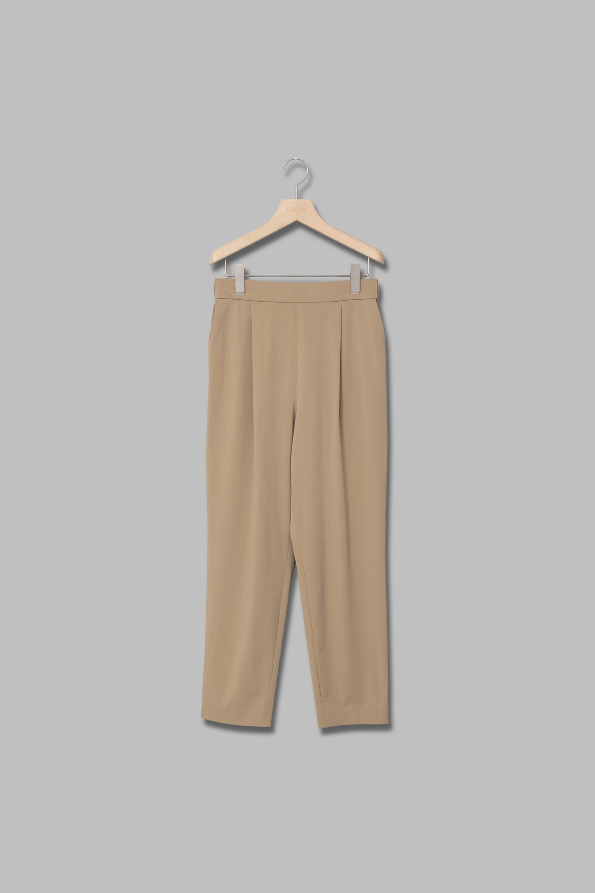 ワンタックハイストレッチテーパードパンツ