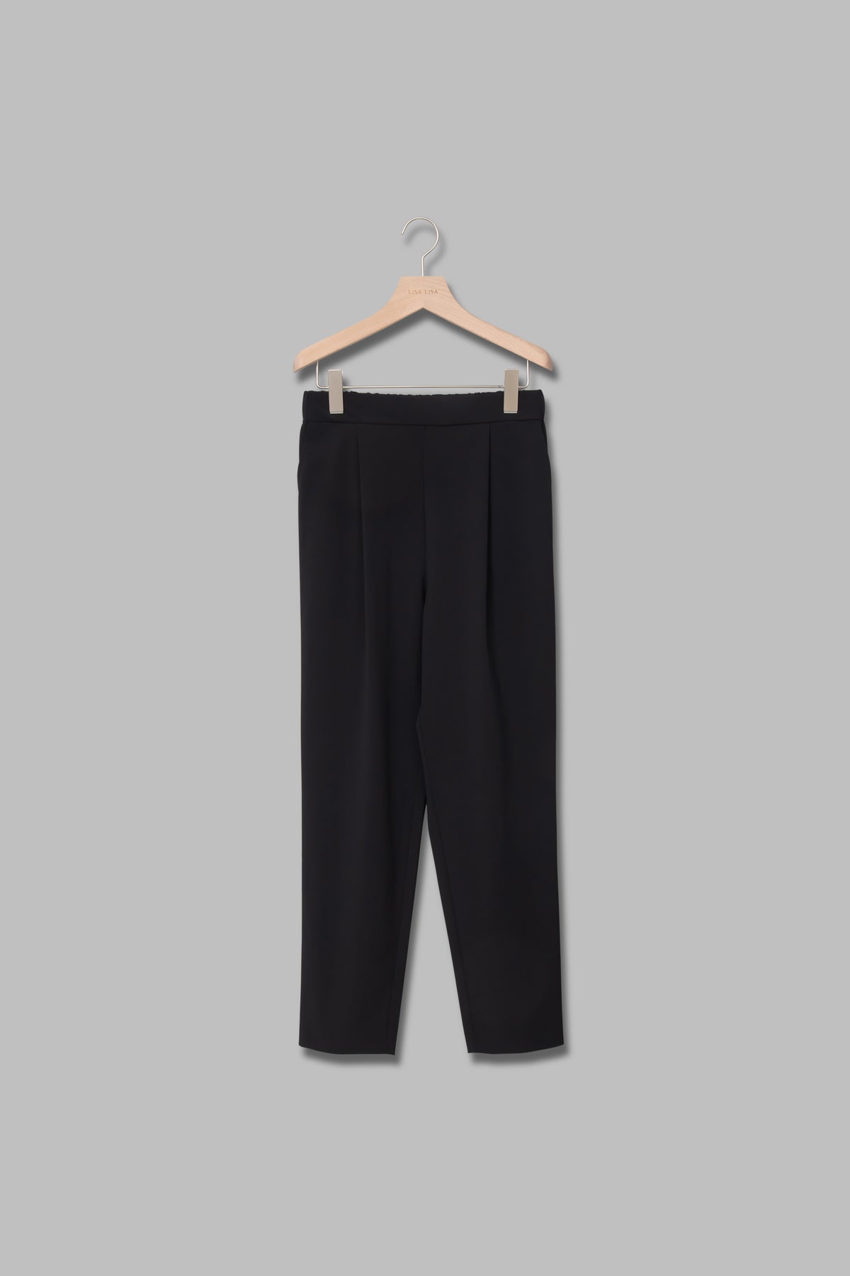 ワンタックハイストレッチテーパードパンツ