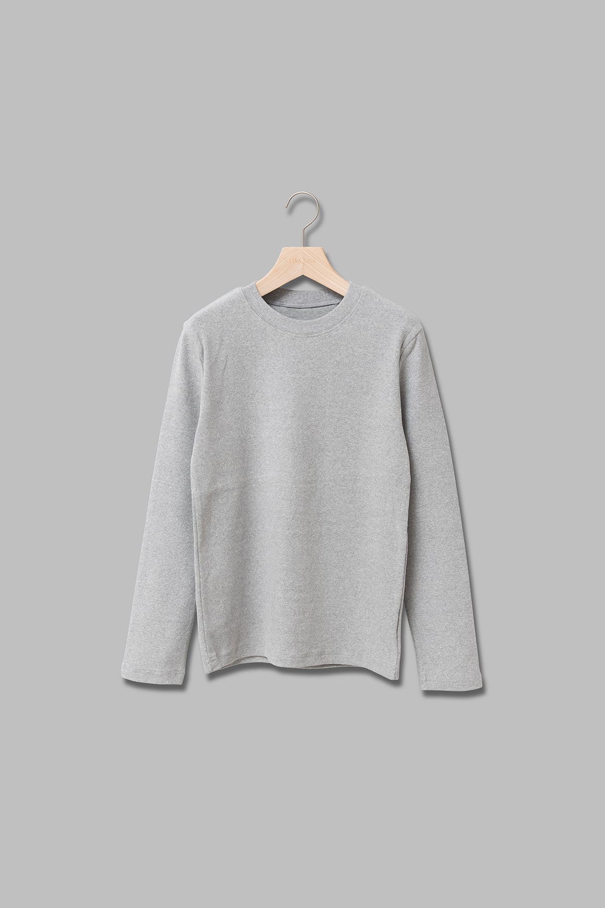 微起毛クルーネックカットソー