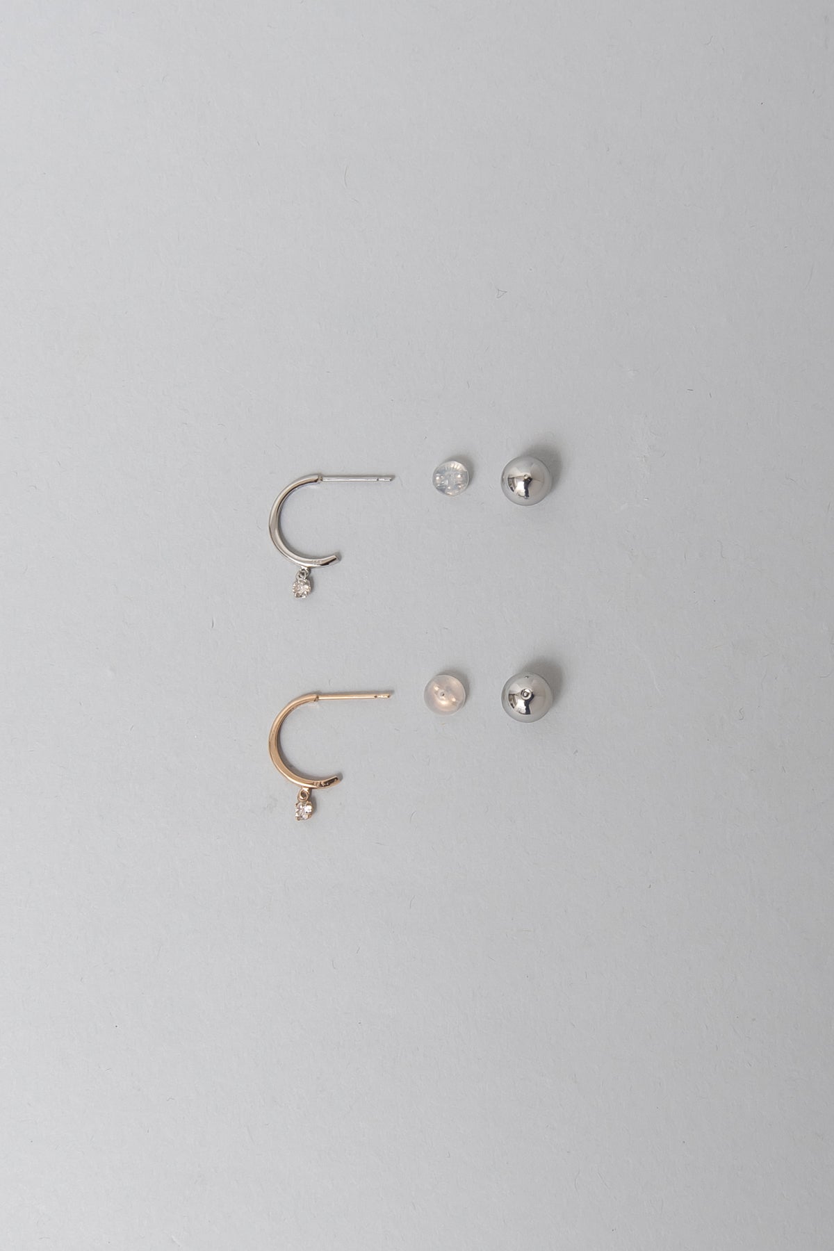 DIA付フープピアス