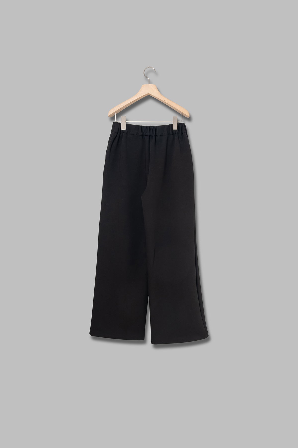 センターシームボンディングワイドパンツ