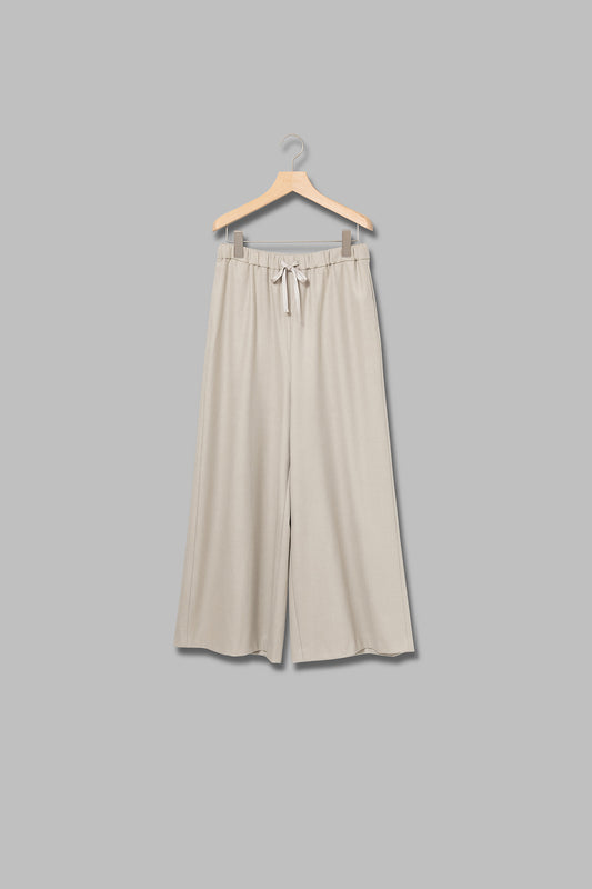 コスミカルウォームドロスト付ワイドパンツ