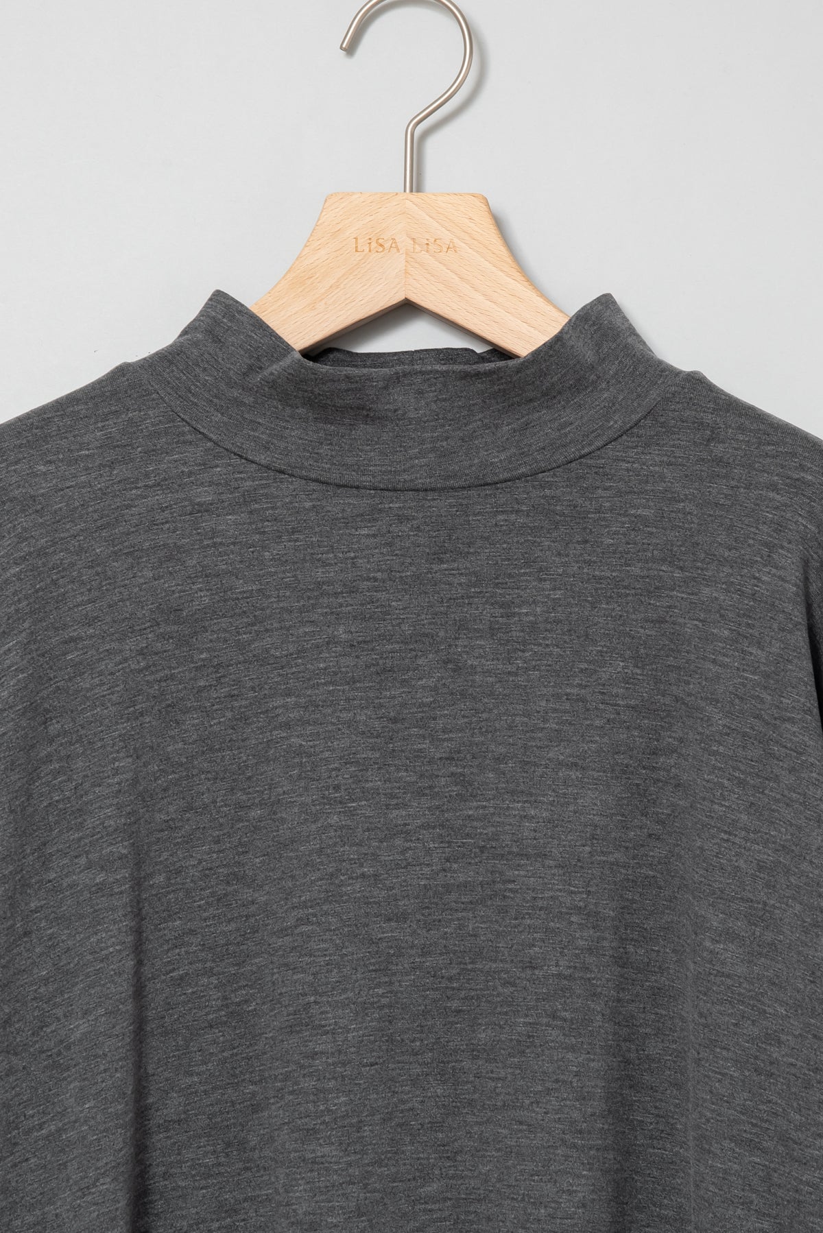 ハイネックコットンウォームプルオーバー