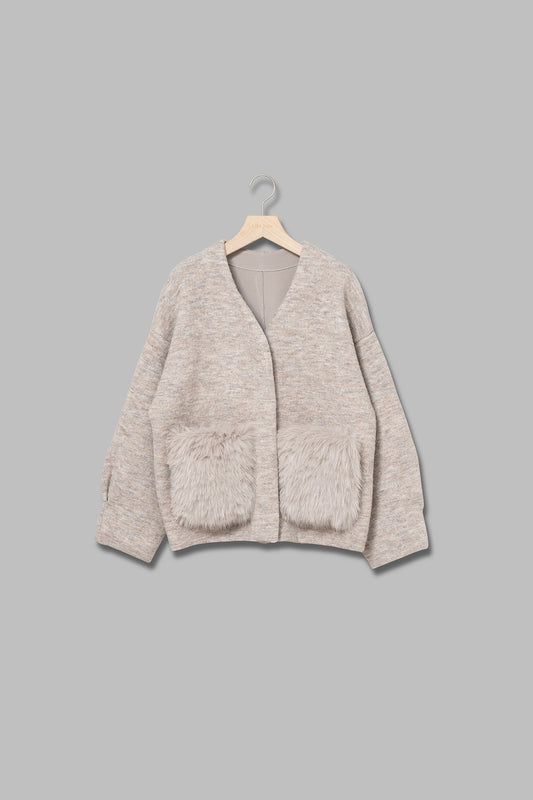 2WAYファーポケットジャケット