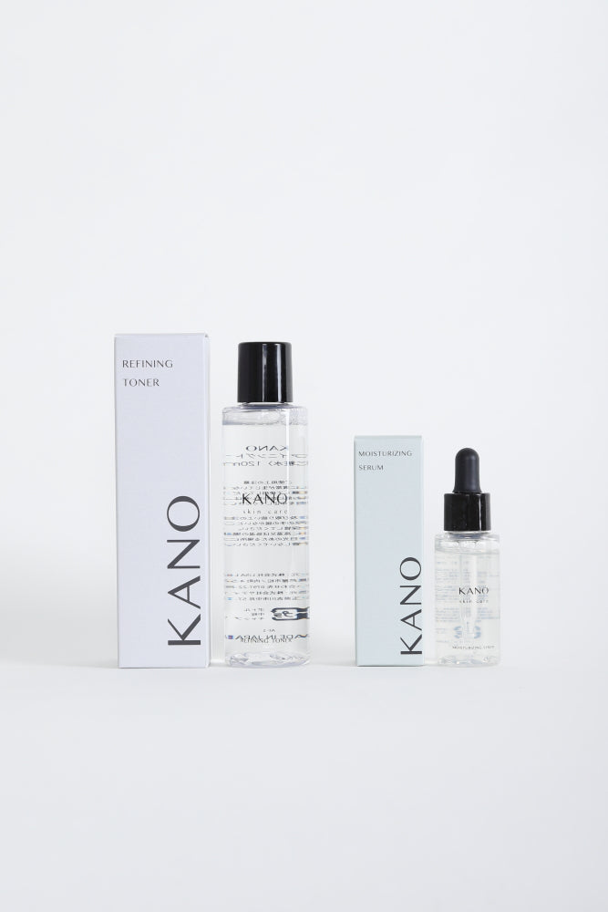 【定期購入】KANO「REFINING TONER+MOISTURIZING SERUM」セット