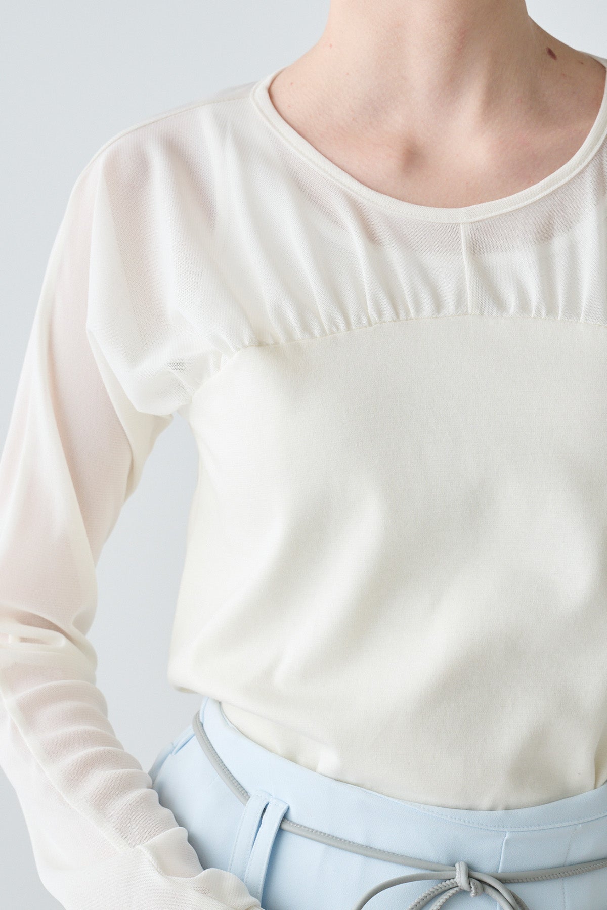 シアーコンビネーションカットソー