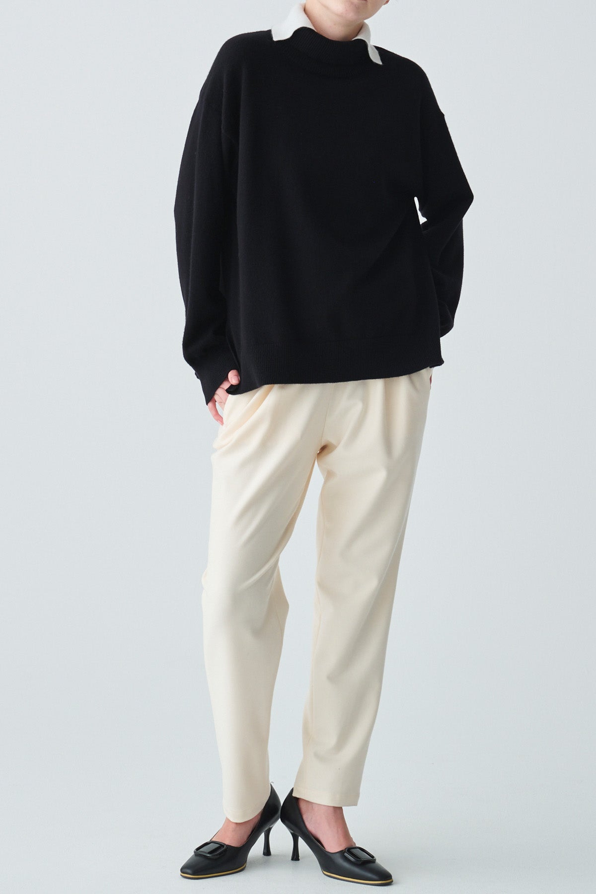 レイヤードカラーウール混ニット – LiSA LiSA ONLINE SHOP