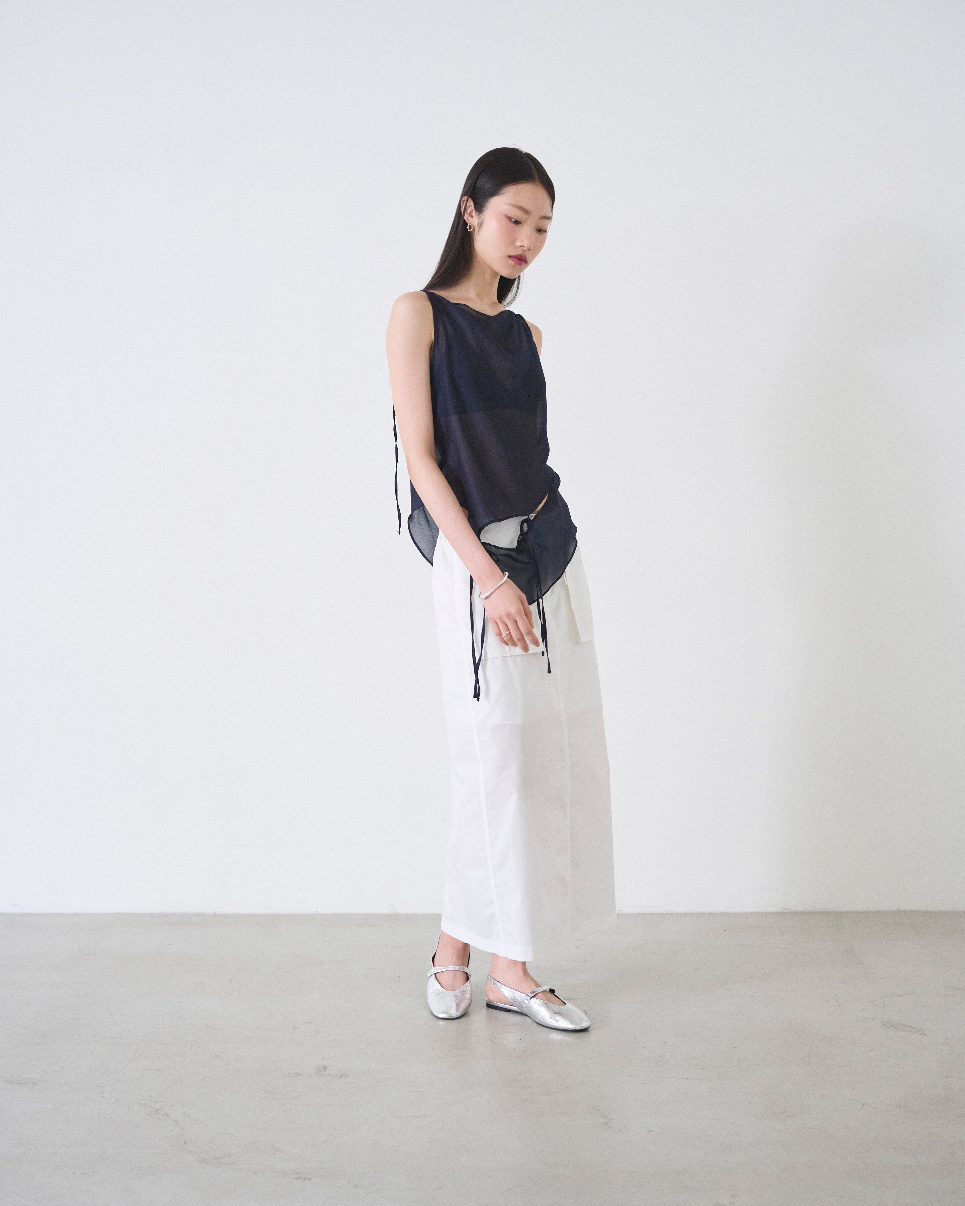 トップス ishi ishi アシンメトリーシアートップス – LiSA LiSA ONLINE SHOP