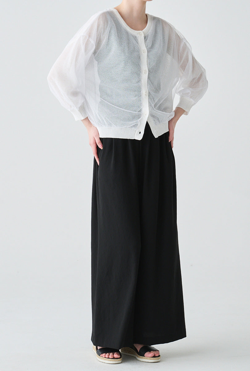 クールコンフォートワイドパンツ