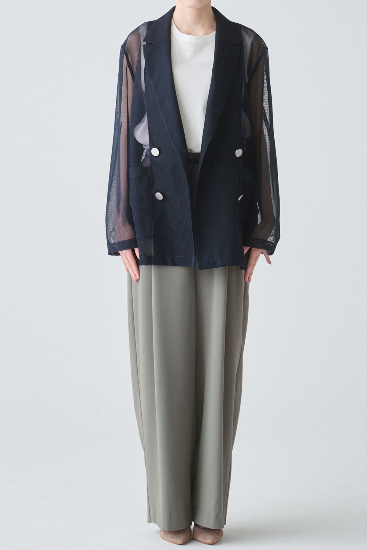 メッシュダブルジャケット