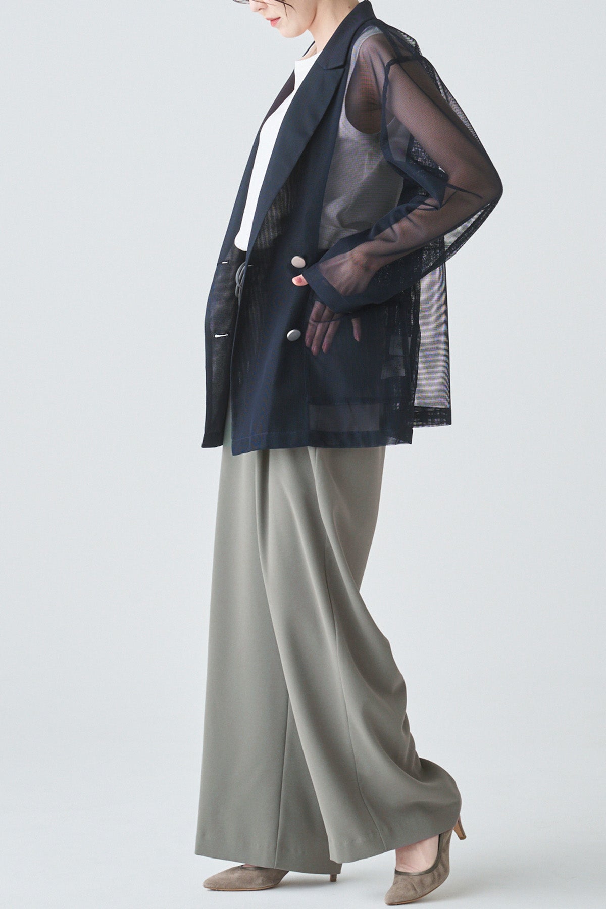 メッシュダブルジャケット