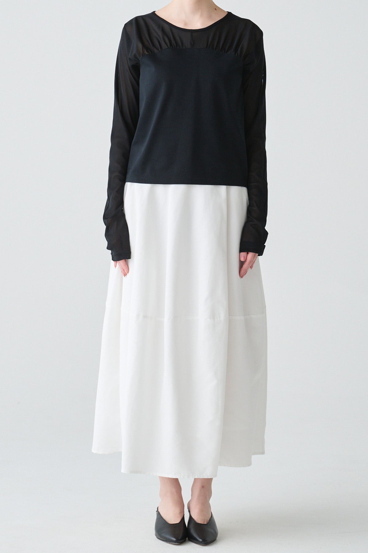 シアーコンビネーションカットソー