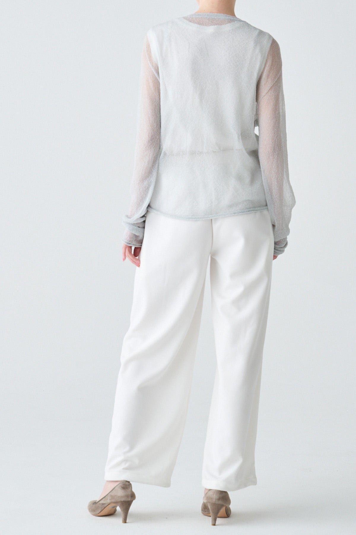 ダブルドロストセミワイドパンツ