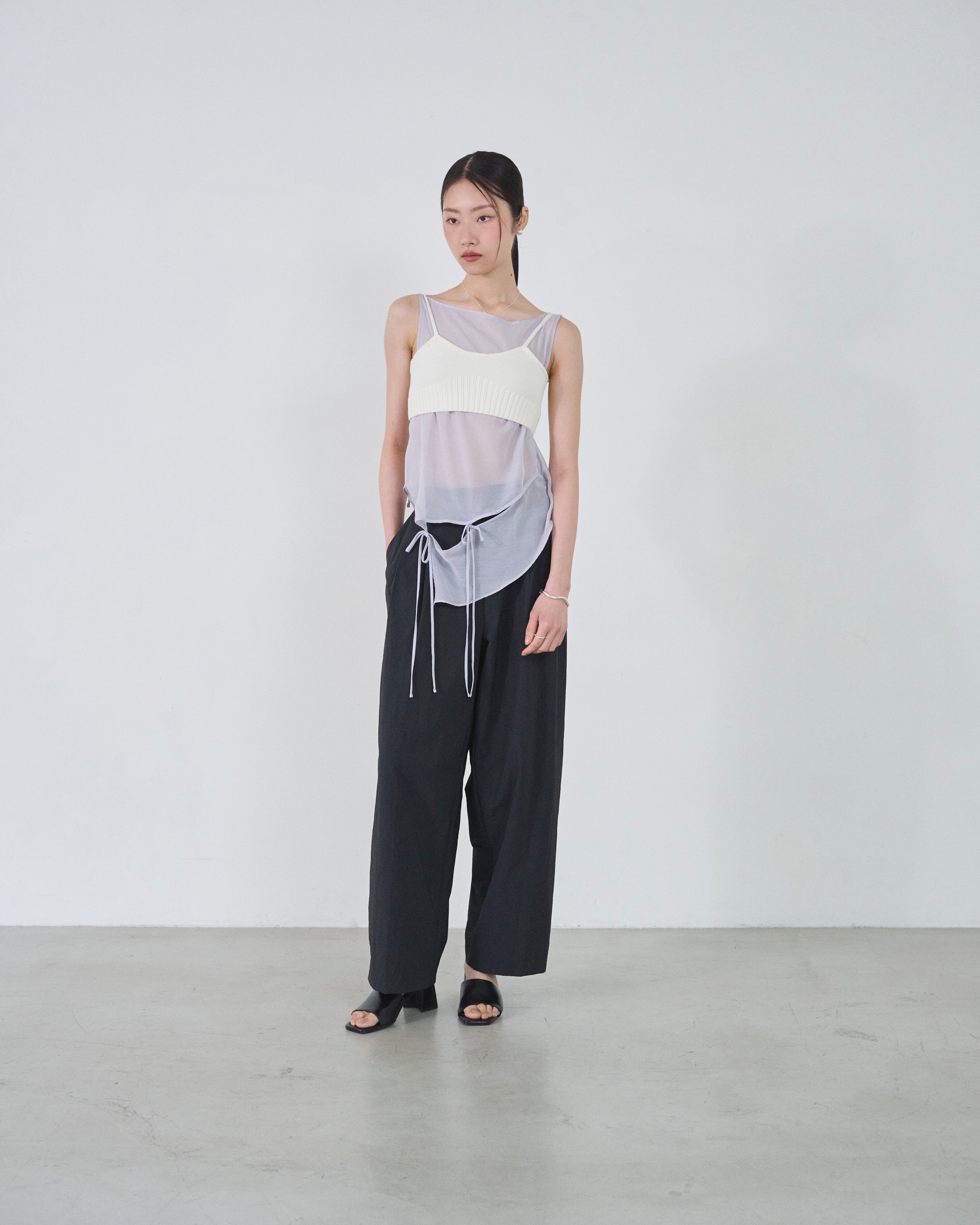 トップス ishi ishi アシンメトリーシアートップス – LiSA LiSA ONLINE SHOP