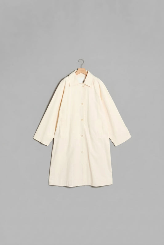 ishi ステンカラーコート