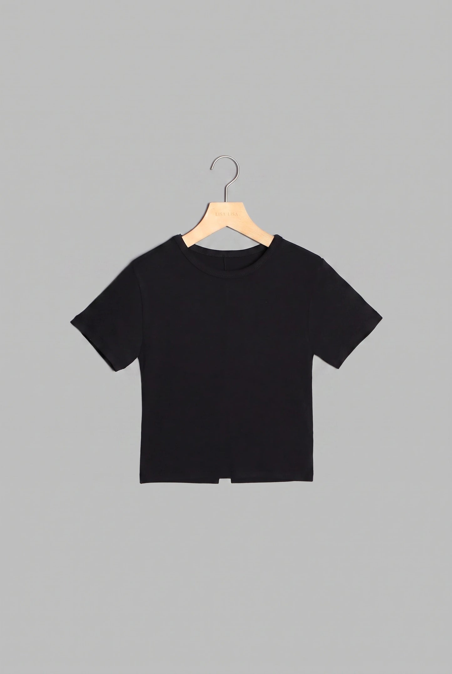 ishi バックスリットソフトTシャツ
