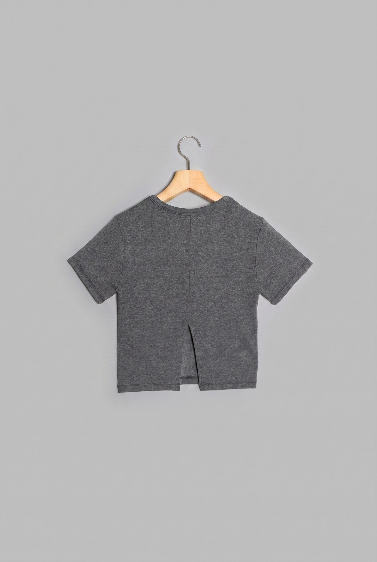 ishi バックスリットソフトTシャツ