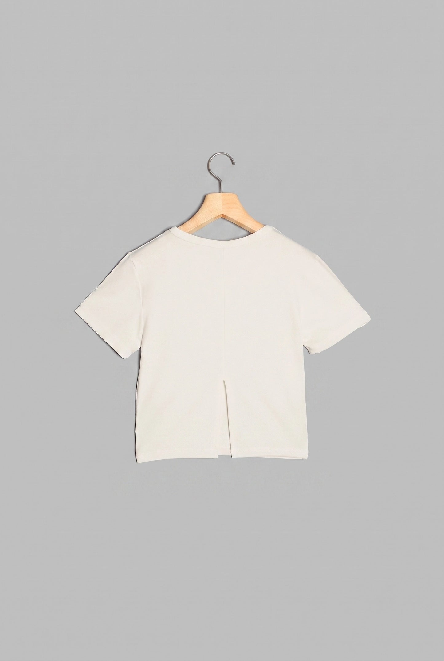ishi バックスリットソフトTシャツ