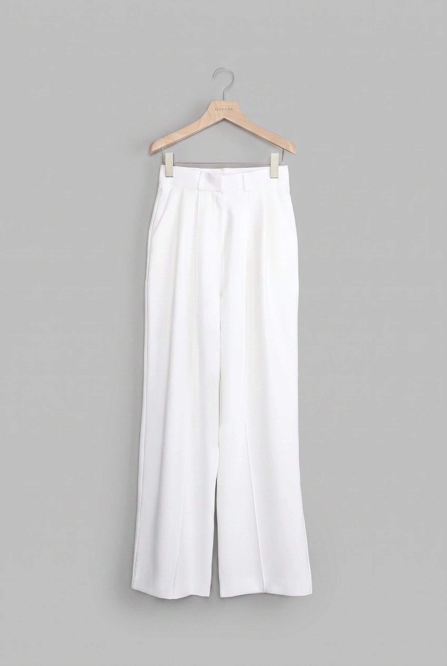 ishi センタータック入りワイドパンツ