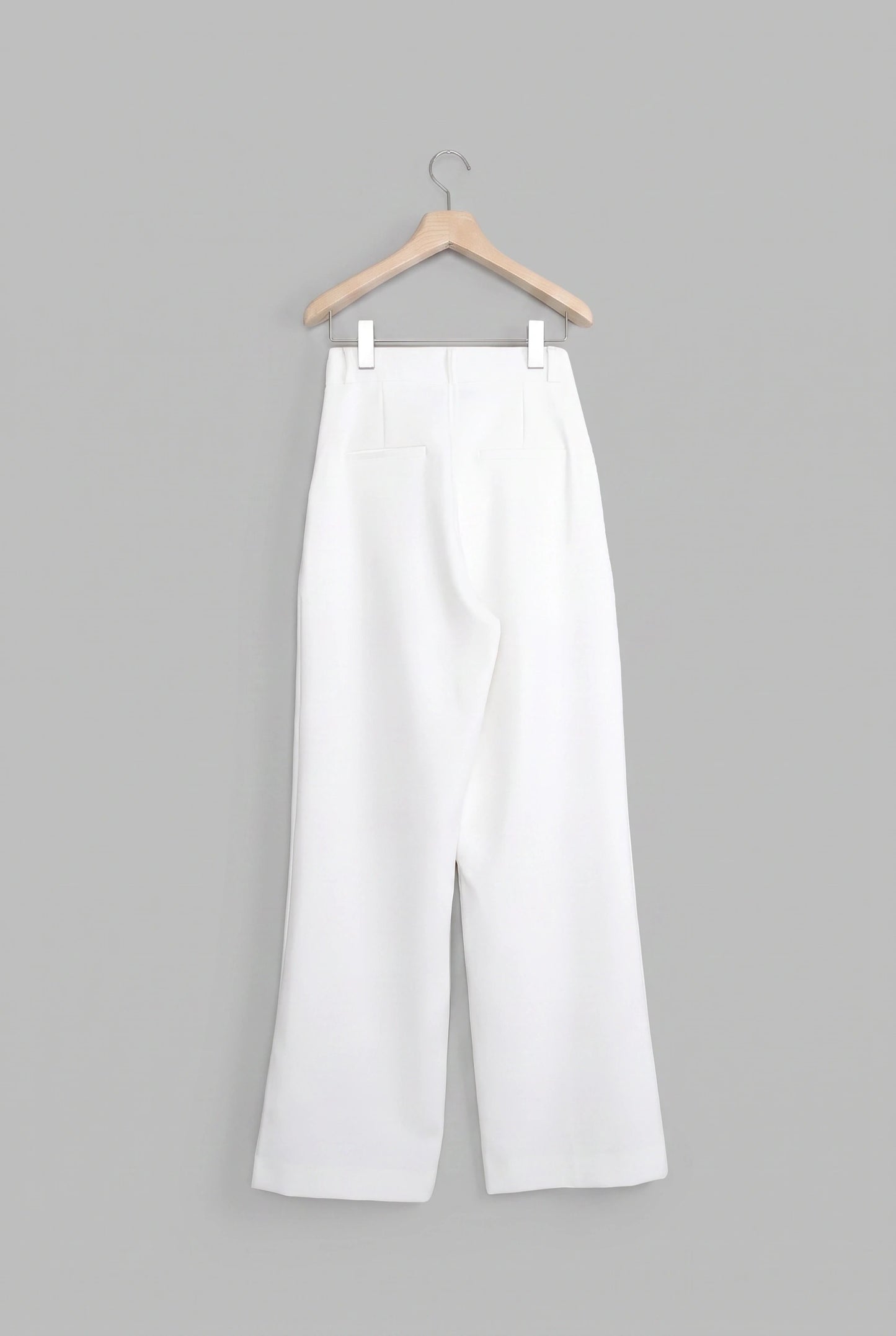 ishi センタータック入りワイドパンツ