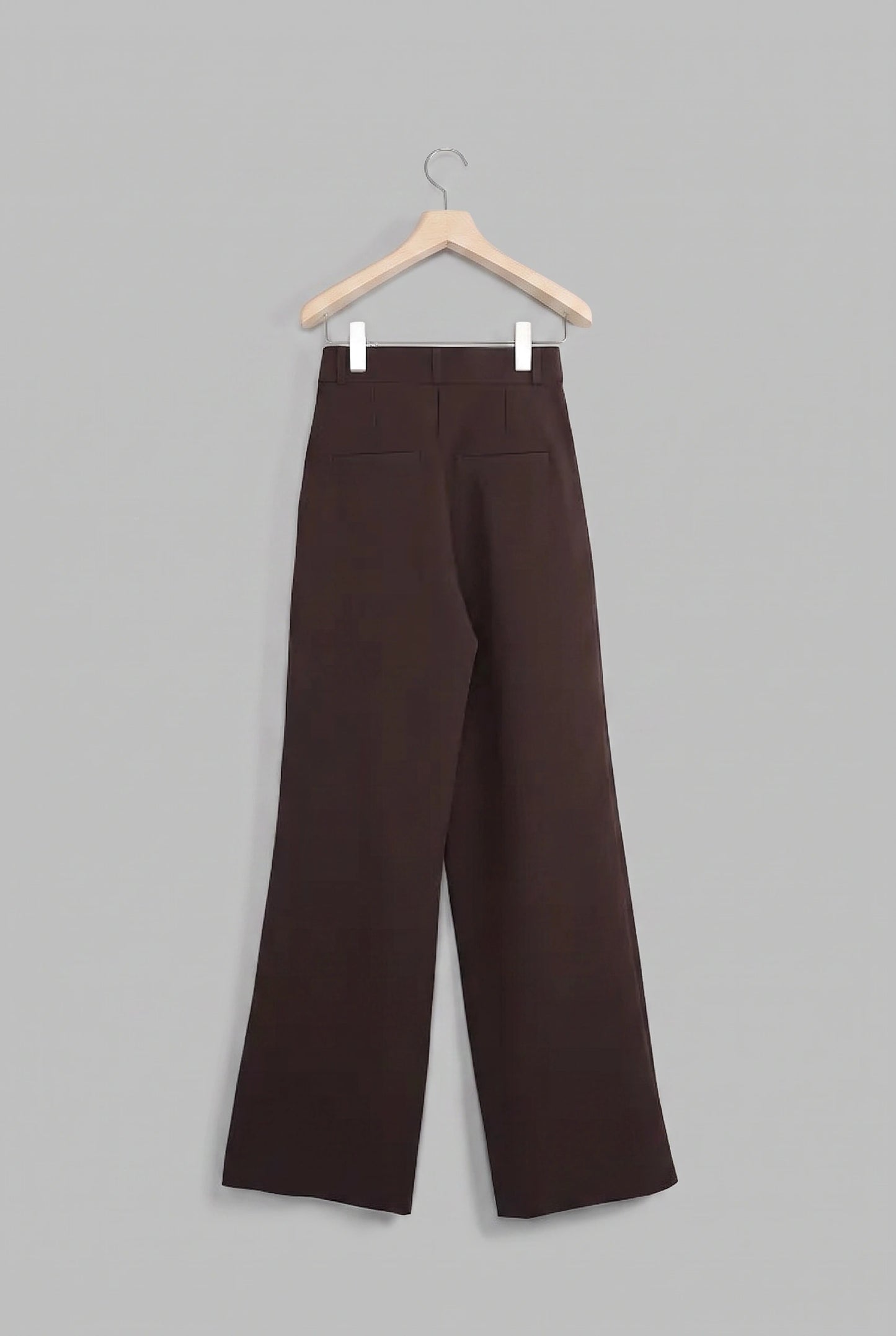 ishi センタータック入りワイドパンツ