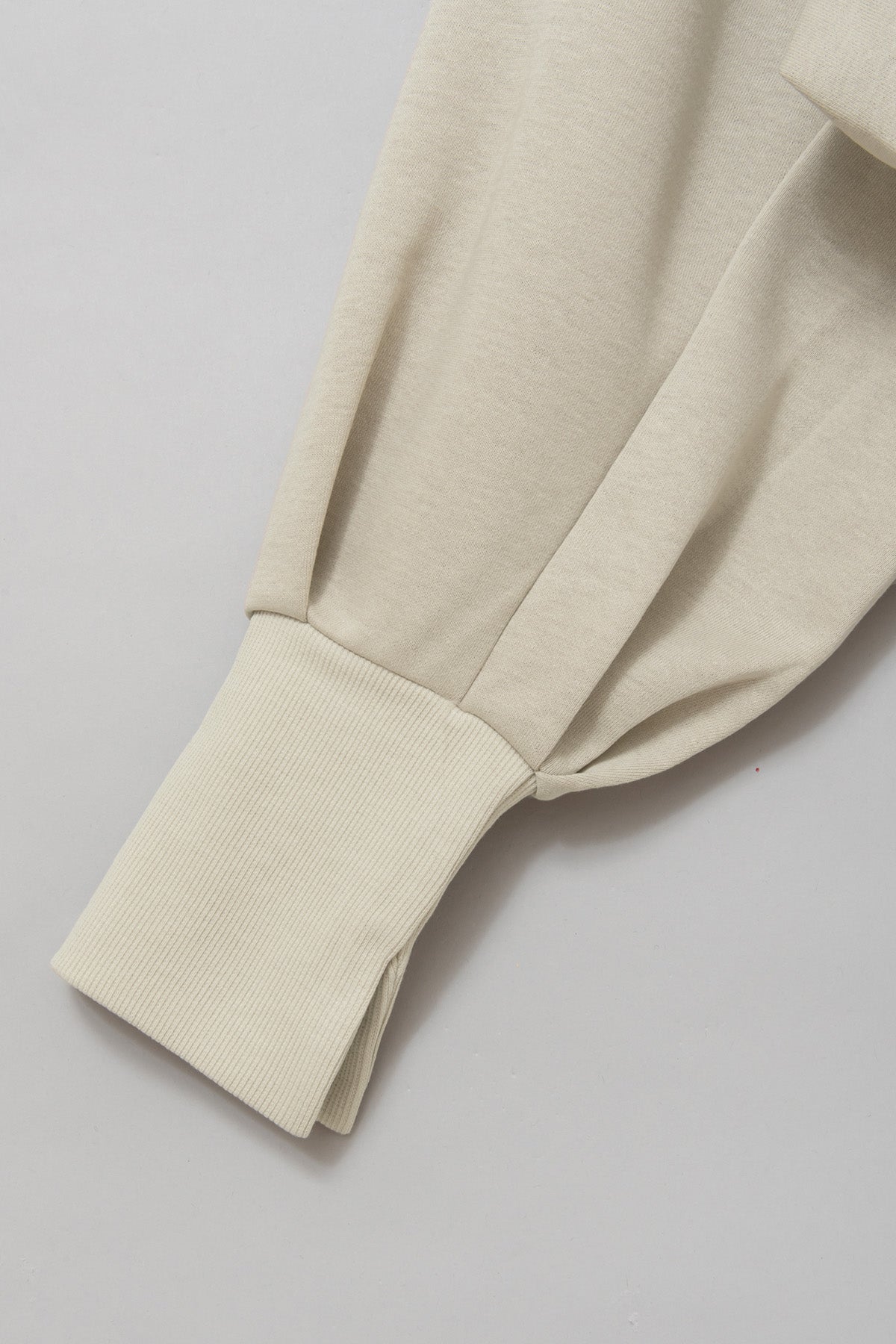 2WAYリブアクセントトップス＆センターシームワイドパンツセットアップ