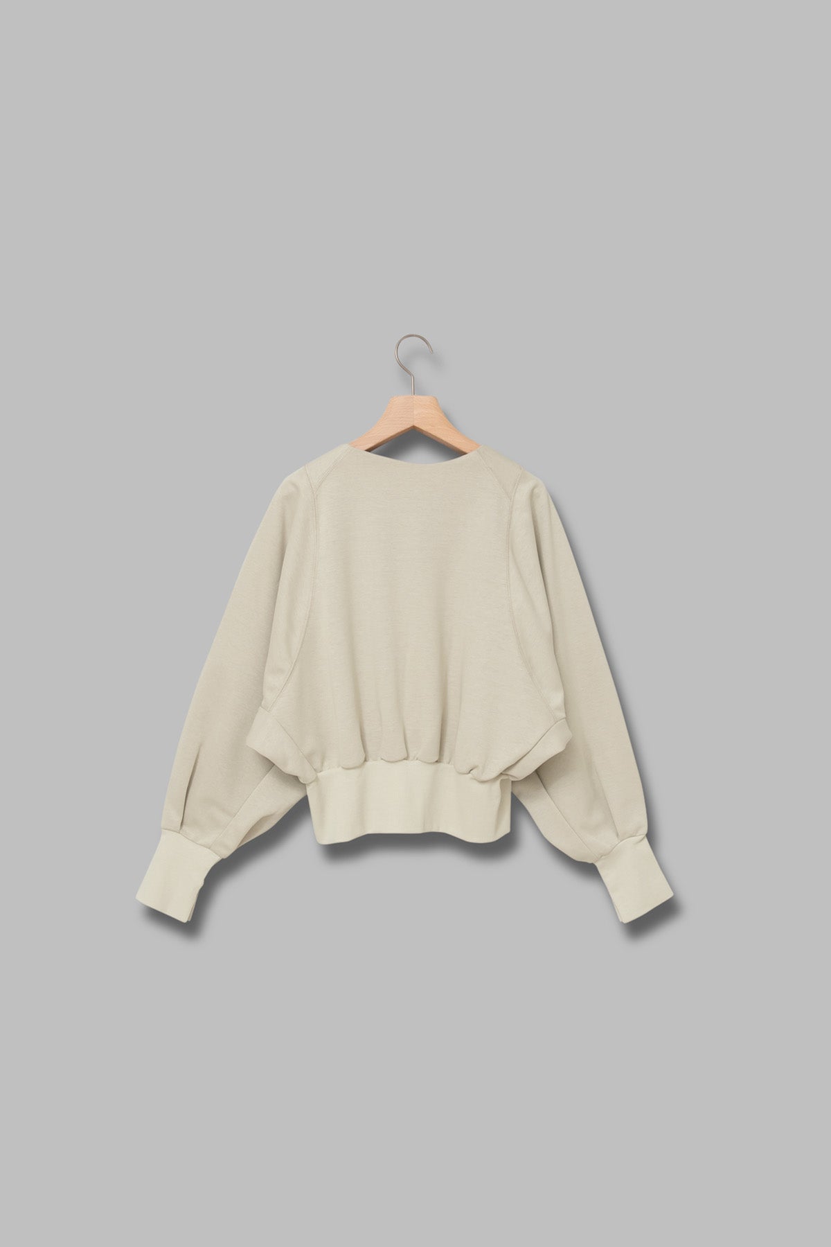 2WAYリブアクセントトップス＆センターシームワイドパンツセットアップ