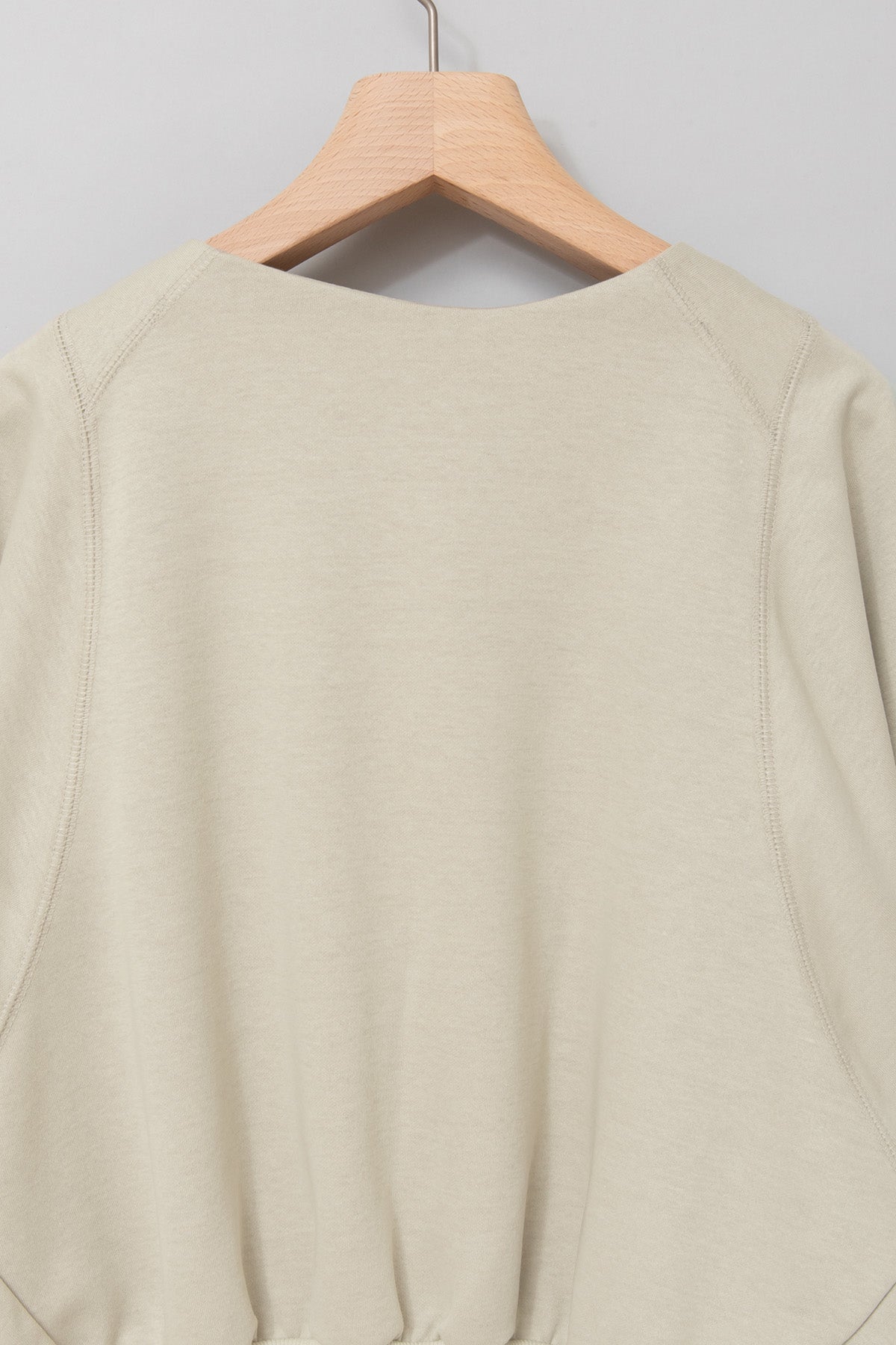 2WAYリブアクセントトップス＆センターシームワイドパンツセットアップ