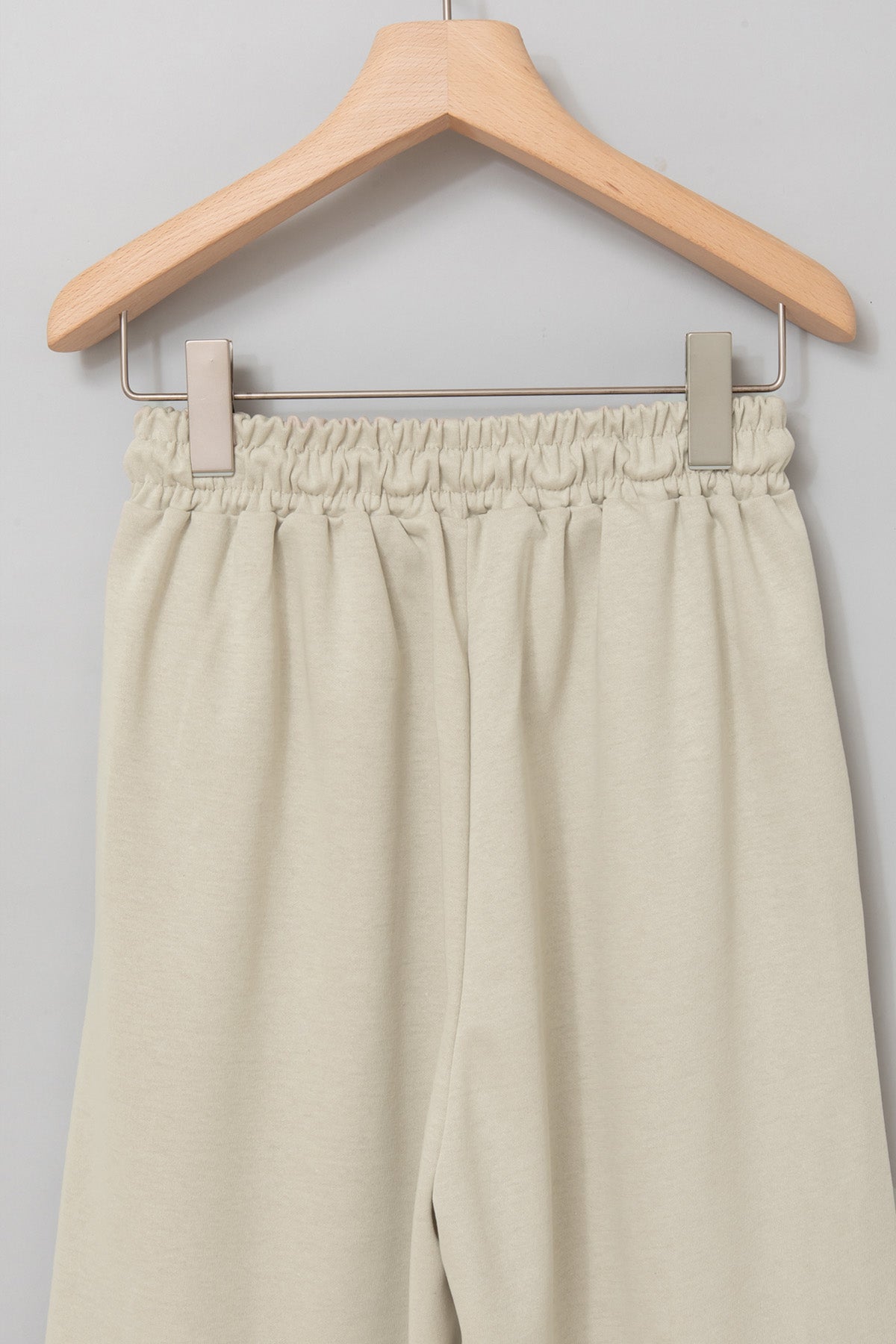 2WAYリブアクセントトップス＆センターシームワイドパンツセットアップ