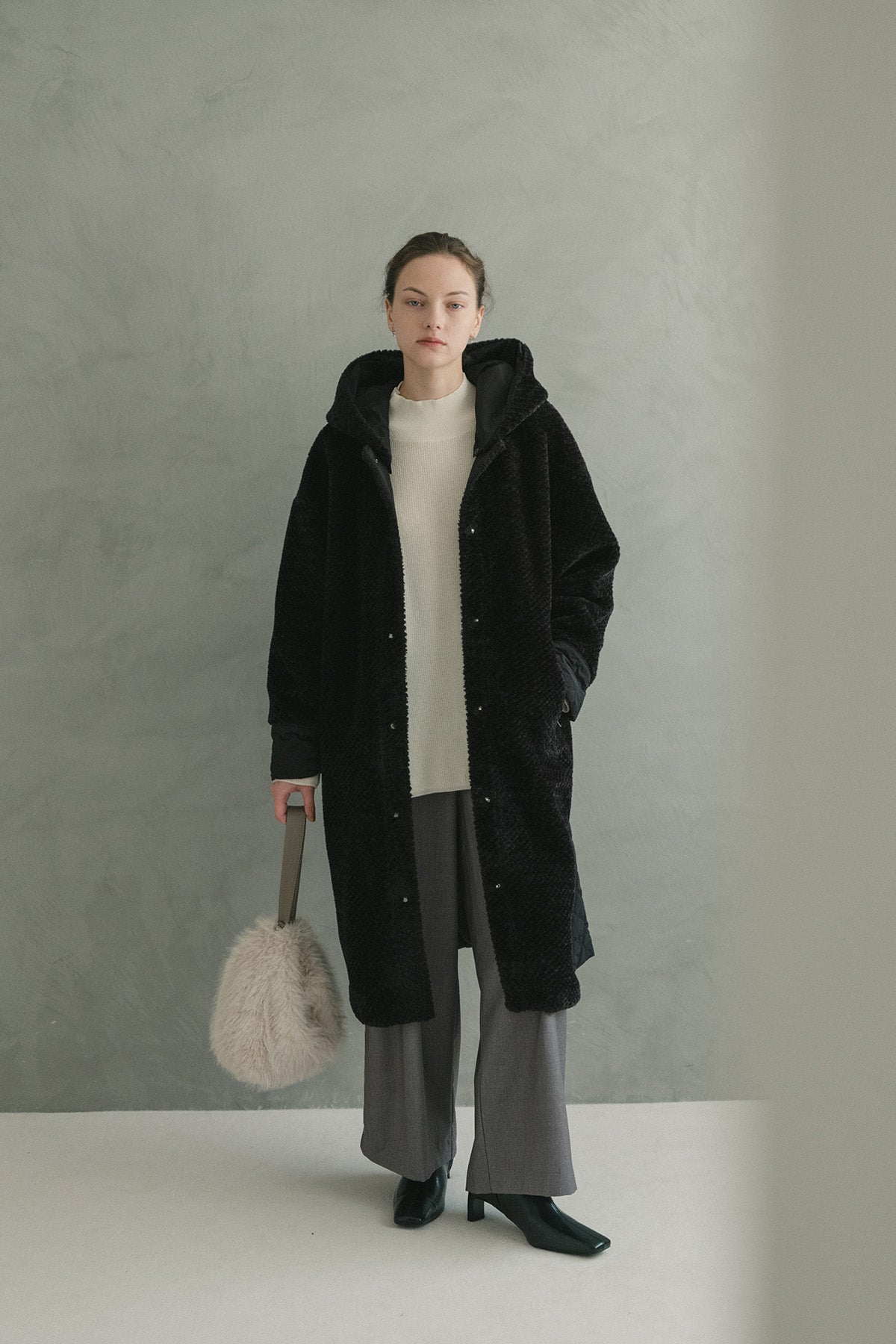 ツータックワイドパンツ