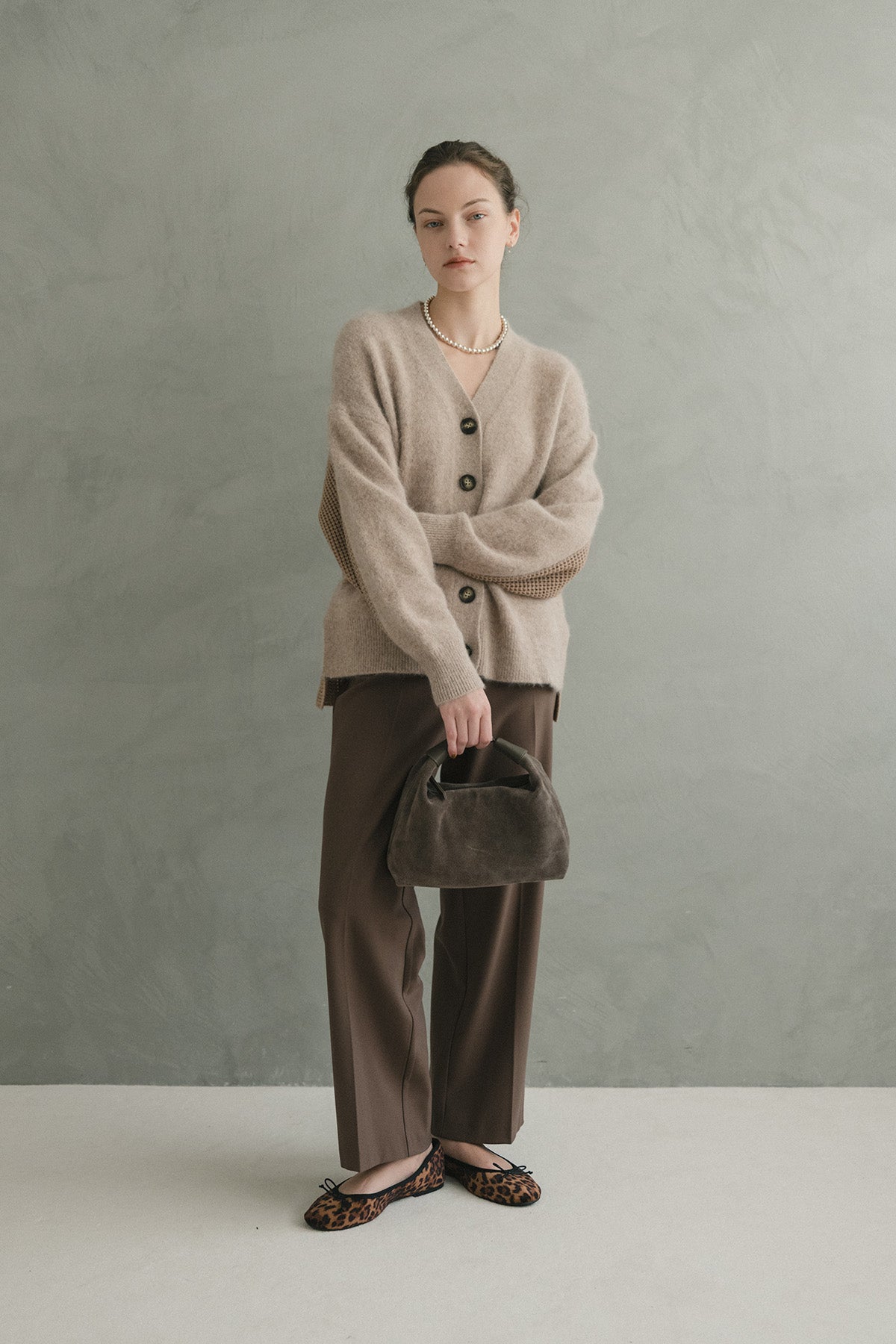 2WAYスウェードバッグ