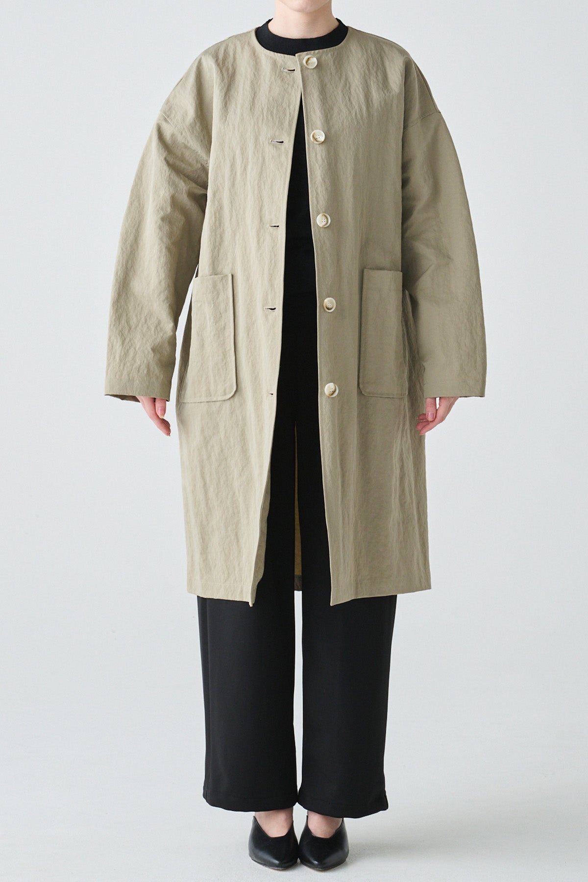 ダブルドロストセミワイドパンツ