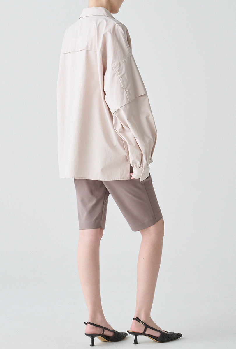 ishi ストレッチバミューダーパンツ
