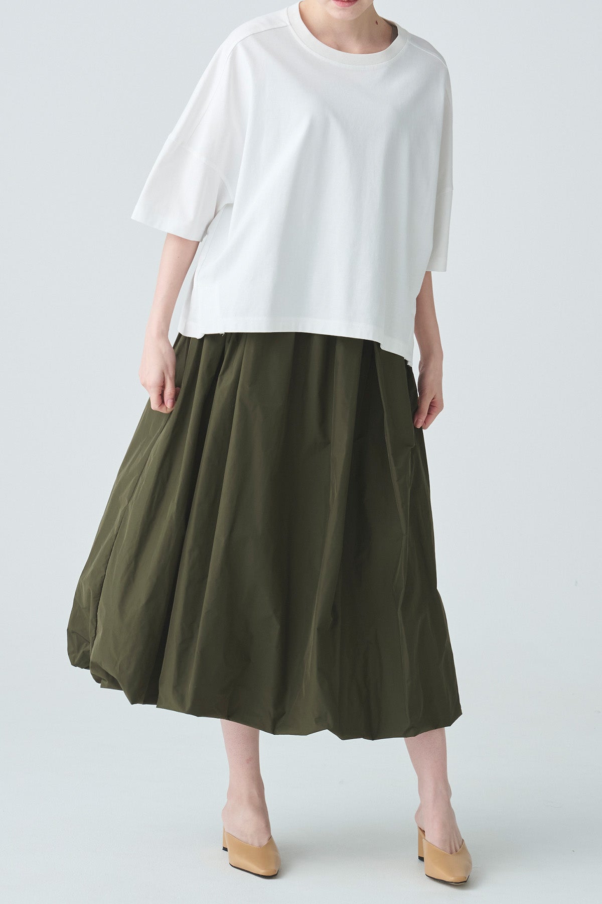 バルーンフレアスカート