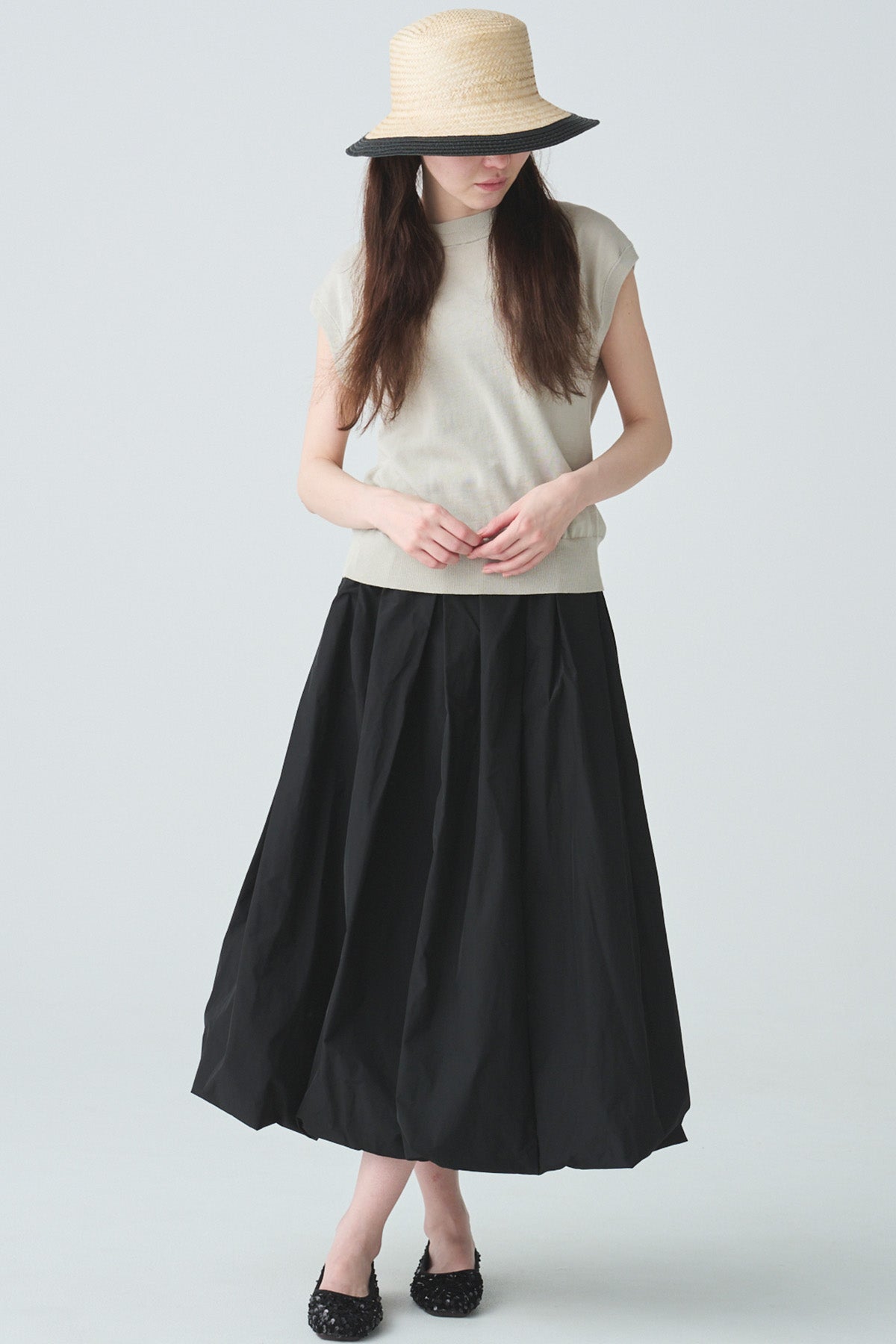 バルーンフレアスカート