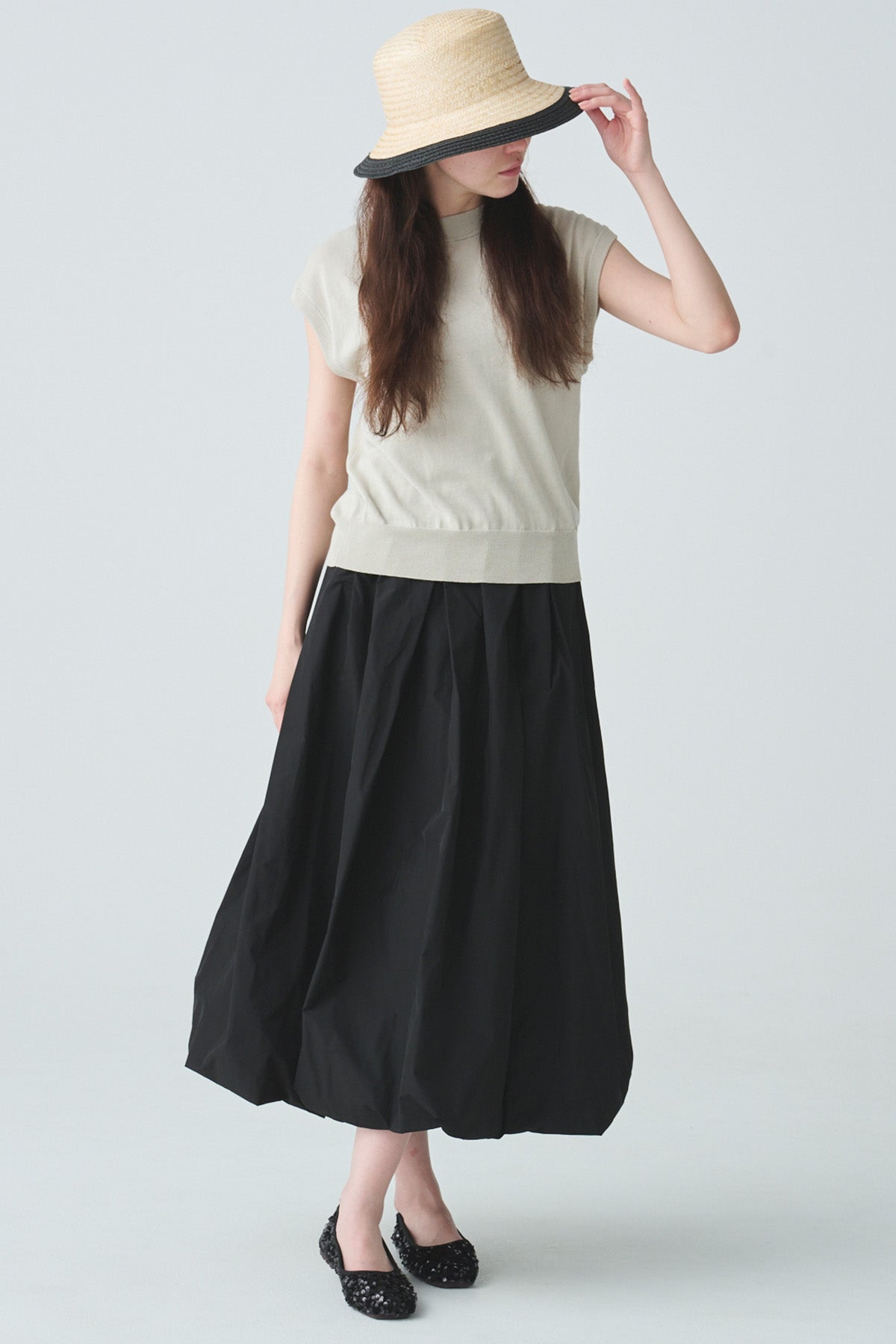 バルーンフレアスカート