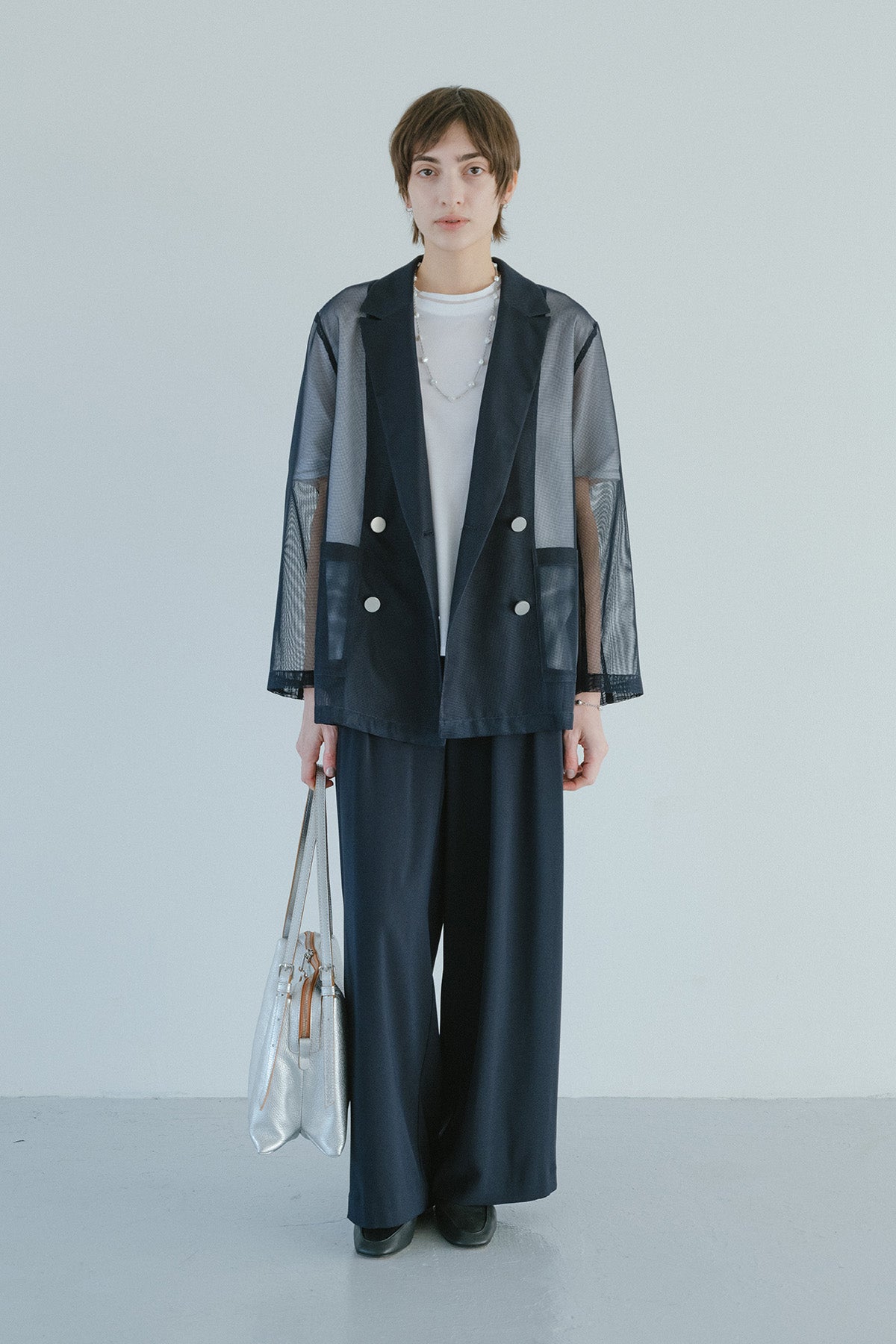 メッシュダブルジャケット