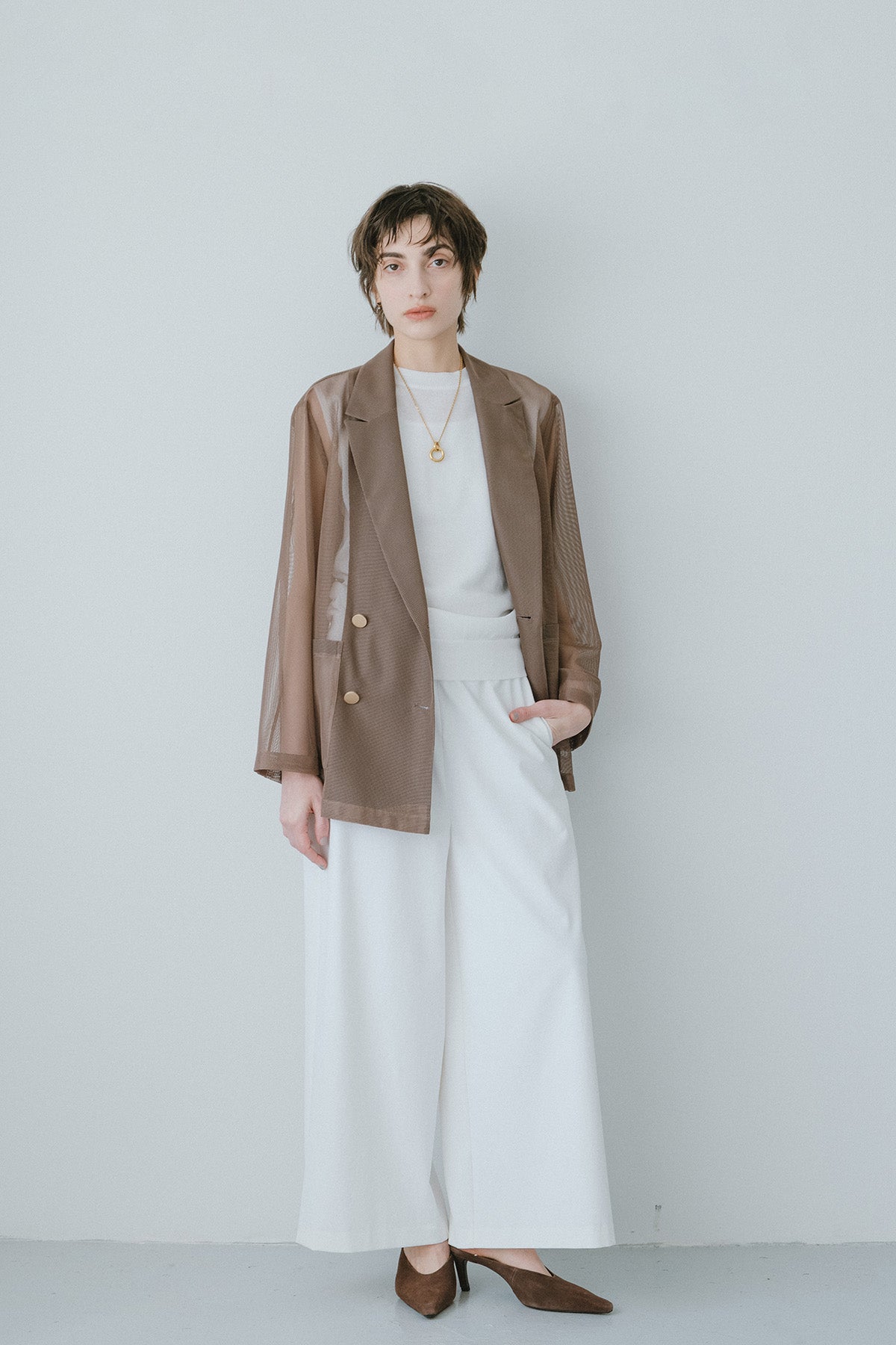 メッシュダブルジャケット