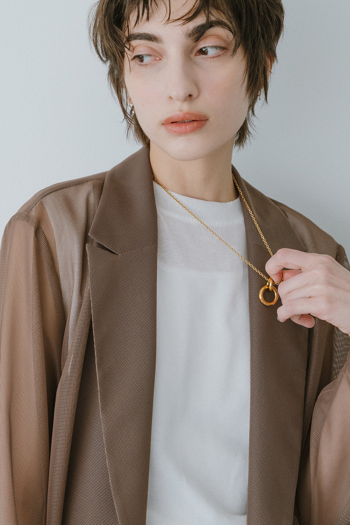 メッシュダブルジャケット