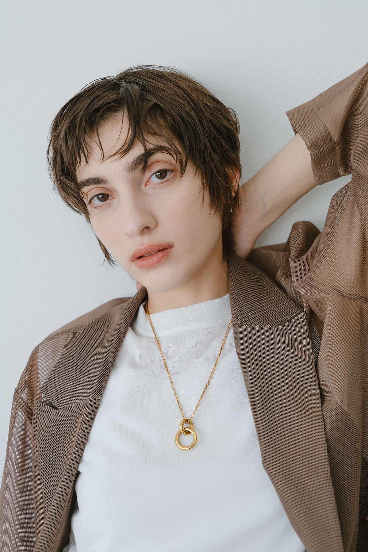 メッシュダブルジャケット