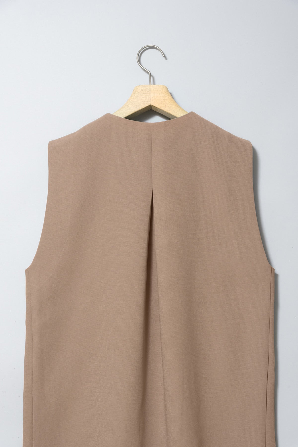 Vネックダブルブレストジレ