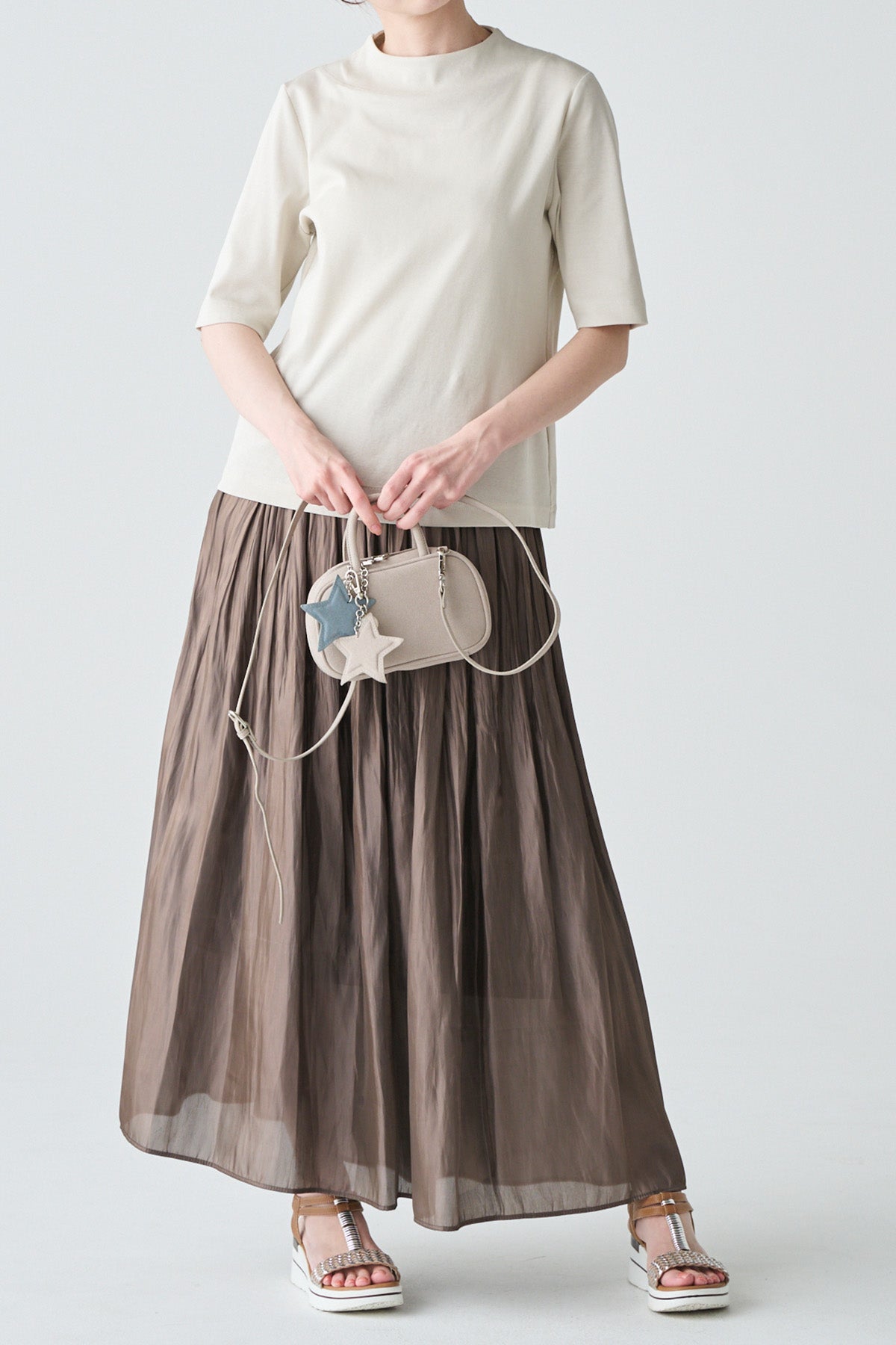 a-jolie チャーム付ミニバッグ（ショルダー付）