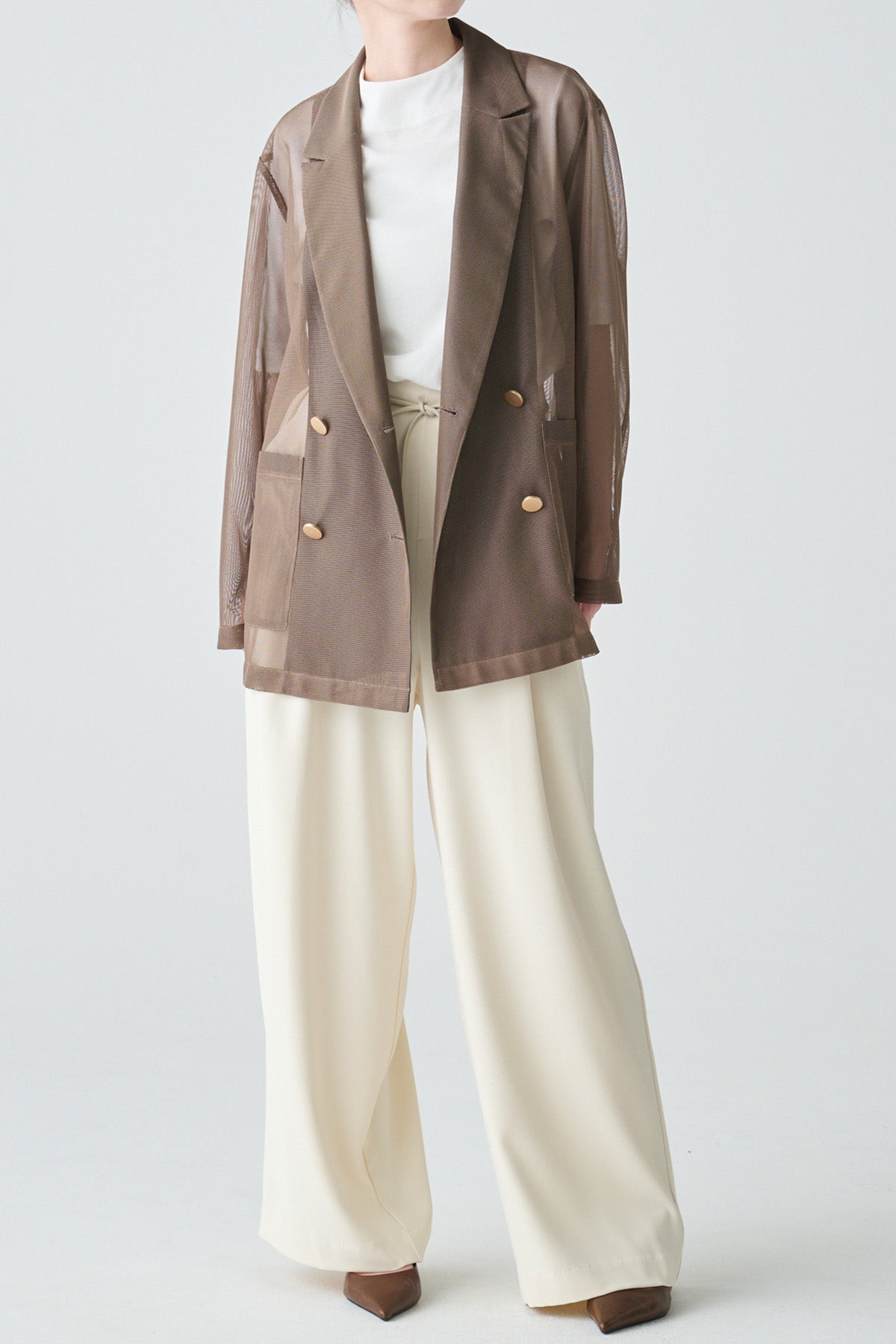 メッシュダブルジャケット