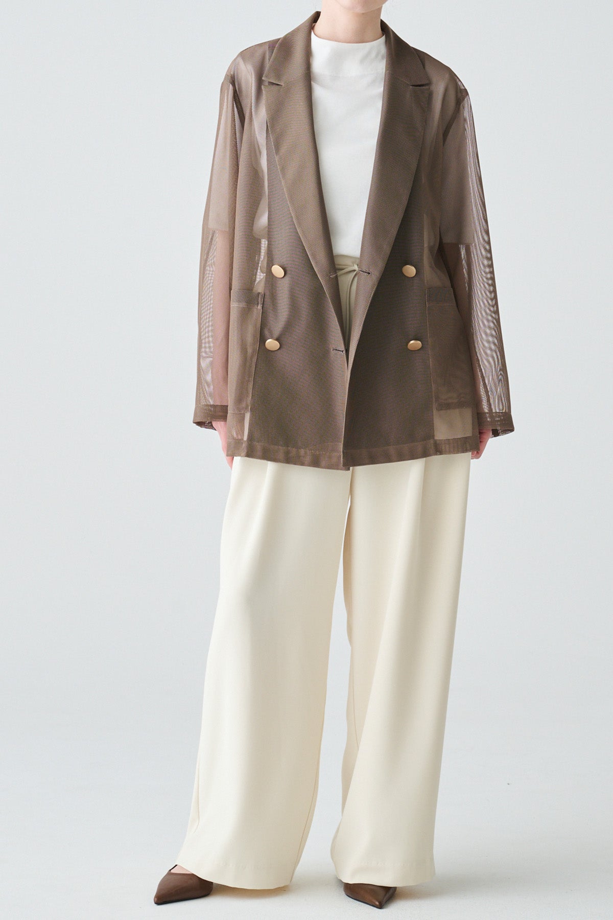 メッシュダブルジャケット